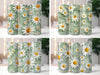 Paper Style Tulips Tumbler Wrap