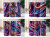 Iridescent Fabric Tumbler Wrap