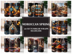 Moroccan Spring 3 Tumbler Wrap - CraftNest