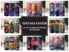Vintage Easter 4 Tumbler Wrap