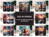 USA in 2 Tumbler Wrap