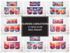Flower Carnations 8 Mug Wrap