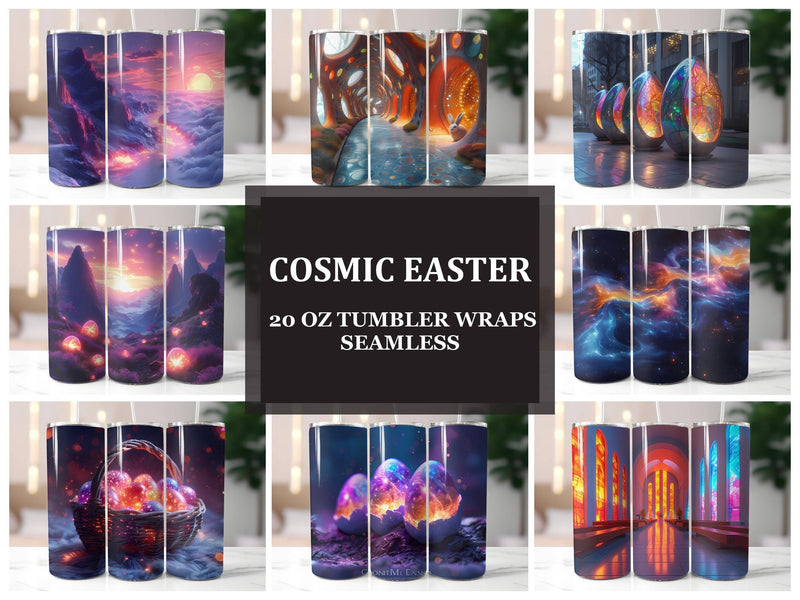 Cosmic Easter 1 Tumbler Wrap - CraftNest