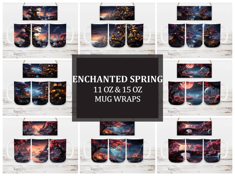 Enchanted Spring 1 Mug Wrap - CraftNest
