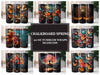 Chalkboard Spring 2 Tumbler Wrap