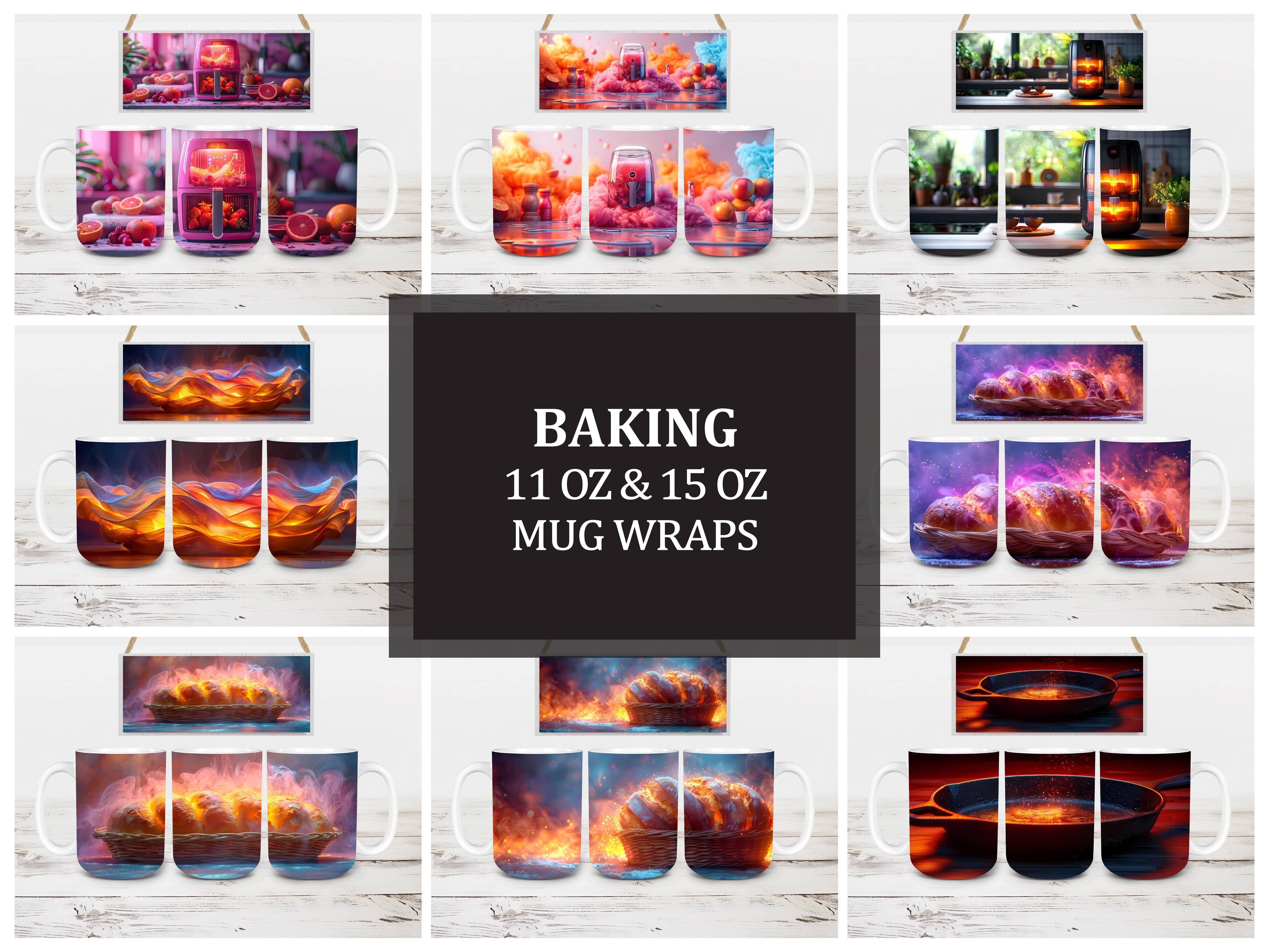 Baking 1 Mug Wrap - CraftNest - Digital Crafting and Art