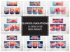 Flower Carnations 6 Mug Wrap