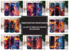 Firefighter Profession 3 Tumbler Wrap