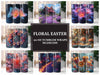 Floral Easter 3 Tumbler Wrap