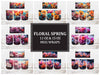 Floral Spring 7 Mug Wrap