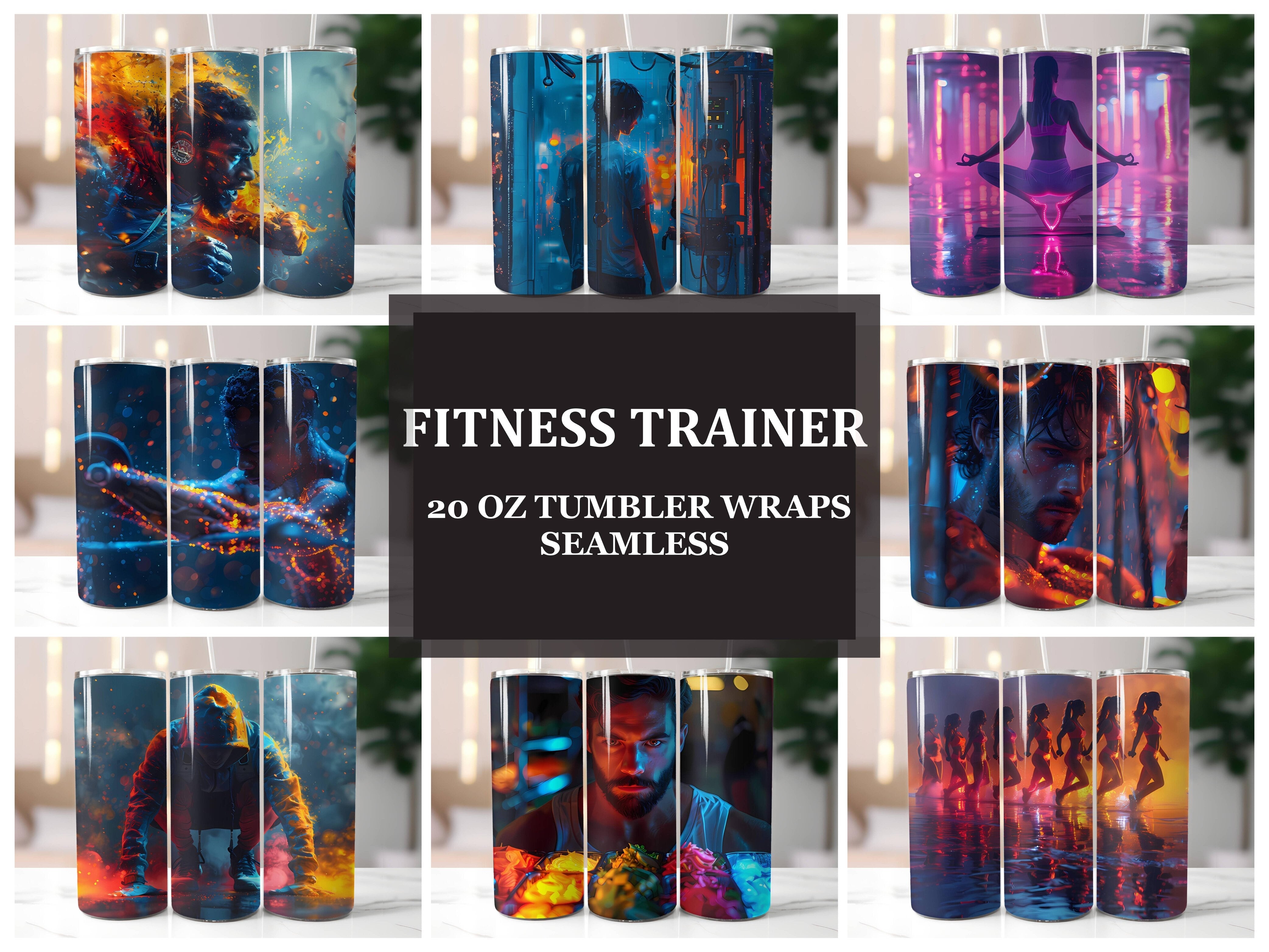 Fitness Trainer 4 Tumbler Wrap - CraftNest - Digital Crafting and Art