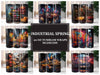 Industrial Spring 4 Tumbler Wrap