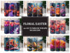 Floral Easter 5 Tumbler Wrap