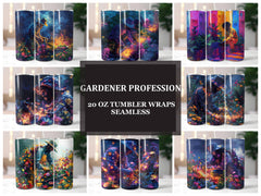 Gardener Profession 4 Tumbler Wrap - CraftNest - Digital Crafting and Art