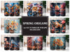 Spring Origami 1 Tumbler Wrap