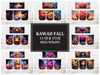 Kawaii Fall 3 Mug Wrap