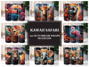 Kawaii Safari 2 Tumbler Wrap