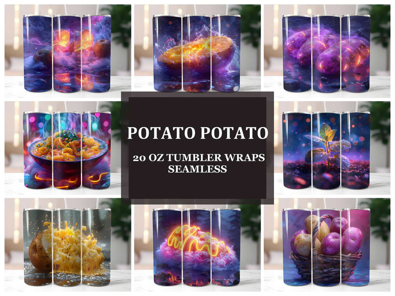 Potato 6 Tumbler Wrap - CraftNest - Digital Crafting and Art