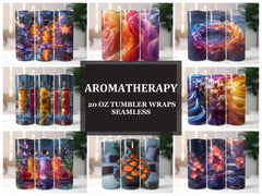 Aromatherapy 1 Tumbler Wrap - CraftNest - Digital Crafting and Art