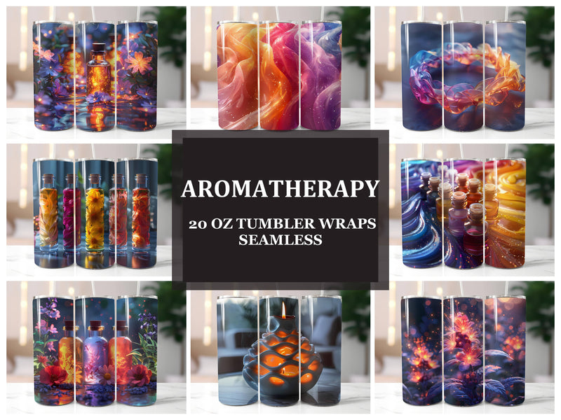 Aromatherapy 1 Tumbler Wrap - CraftNest - Digital Crafting and Art