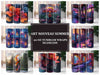 Art Nouveau Summer 3 Tumbler Wrap
