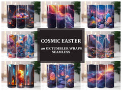 Cosmic Easter 2 Tumbler Wrap - CraftNest