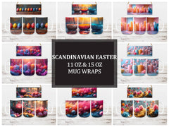 Scandinavian Easter 1 Mug Wrap - CraftNest