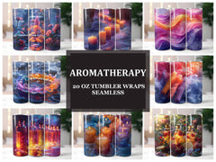 Aromatherapy 2 Tumbler Wrap - CraftNest - Digital Crafting and Art