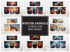 Winter Animals Mug Wrap