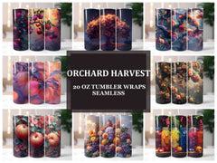 Orchard Harvest 5 Tumbler Wrap - CraftNest - Digital Crafting and Art