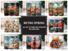 Retro Spring 1 Tumbler Wrap