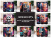 Kawaii Cats 3 Tumbler Wrap