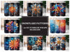Snowflake Patterns Tumbler Wrap