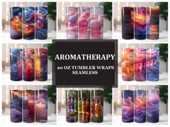 Aromatherapy 7 Tumbler Wrap - CraftNest - Digital Crafting and Art