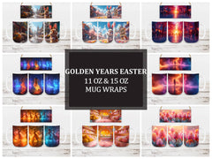 Golden Years 5 Mug Wrap - CraftNest