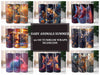 Baby Animals Summer 4 Tumbler Wrap