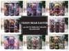 Teddy Bear Easter 3 Tumbler Wrap