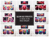 Kawaii Fruits 3 Mug Wrap