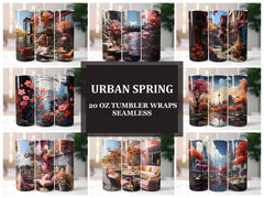 Urban Spring 3 Tumbler Wrap - CraftNest