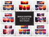 Dogs Easter 4 Mug Wrap