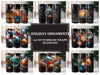 Holiday Ornaments Tumbler Wrap