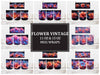 Flower Vintage 1 Mug Wrap