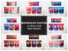 Japandi Easter 2 Mug Wrap - CraftNest