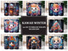 Kawaii Winter 1 Tumbler Wrap
