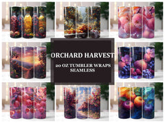 Orchard Harvest 2 Tumbler Wrap - CraftNest - Digital Crafting and Art