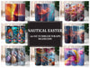 Nautical Easter 4 Tumbler Wrap