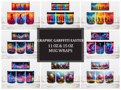 Graphic Graffiti 6 Mug Wrap - CraftNest