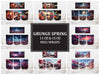 Grunge Spring 5 Mug Wrap