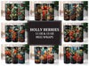 Holly Berries Tumbler Wrap