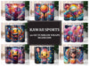 Kawaii Sports 2 Tumbler Wrap